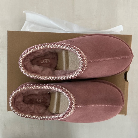 UGG TASMAN SLIPPERS PINK DAWN BRAND NEW IN ALL SIZES - Picture 2 of 7
